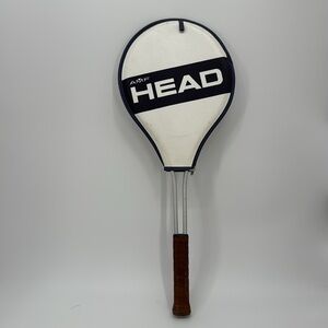 Vintage AMF Head Master Tennis Racket w/ Case USA Made Aluminum